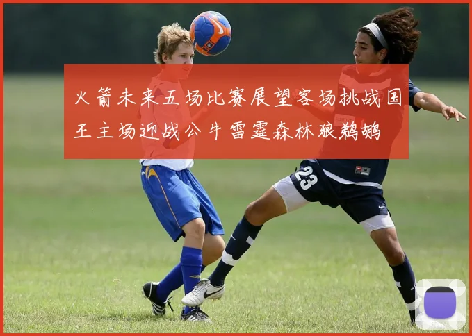 火箭未来五场比赛展望客场挑战国王主场迎战公牛雷霆森林狼鹈鹕